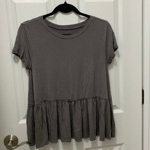 Grey Mossimo Supply Co. T-Shirt